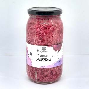 Pickles: SYMBIOSIS Red Cabbage Sauerkraut 1000g