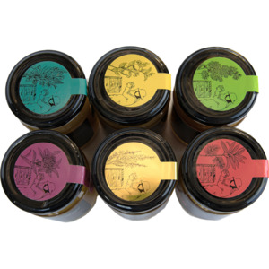 Mixed Crate 6 x New Zealand Raw Honey 300g