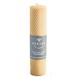 Rolled Pillar Candle 55x210mm
