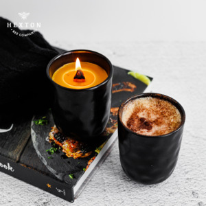 Woodwick Candles: Hexton Woodwick Candle in Reusable Coffee Mug