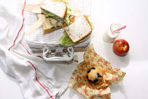 This Months Specials: Small Beeswax Food Wrap SPECIAL!   5 x Packs  GREAT DEAL