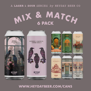 A Lager & Sour Series: Mix 6 Heyday Beer