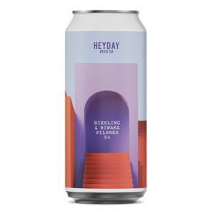 Riesling & Riwaka Pilsner 440ml Heyday Beer