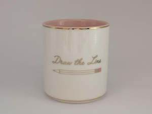 Draw The Line Pencil Cup