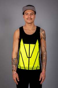 Classic Men's Singlet Yellow [Hi-Vis]