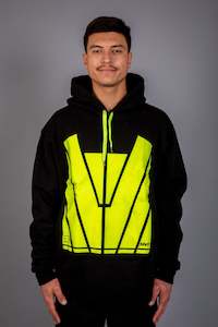Classic Unisex Hoodie Yellow [Hi-Vis]