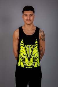Maori Men's Singlet Yellow [Hi-Vis]