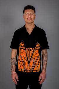 Maori Men's Collared Polo Orange [Hi-Vis]