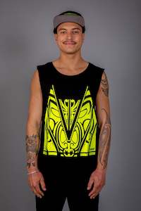 Maori Men's Muscle Singlet Yellow [Hi-Vis]