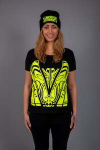 Tees: Maori Women's T-Shirt Yellow [Hi-Vis]