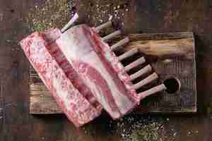 Lamb – Hibbards Online Meat: Frenched Lamb Rack
