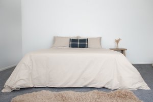 Products: ESSENTIALS Latte Duvet Cover - Hiber-Nation Linen