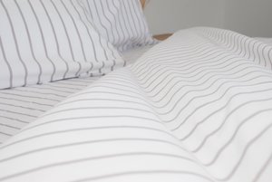Products: Simple Stripe Sheet Set - Hiber-Nation Linen