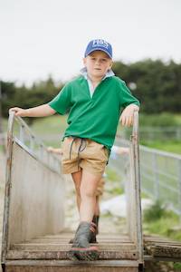 Childrens: Freddie Polo in Emerald Green