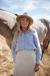 Ladies Shirts: Charlotte Oxford Cotton Shirt