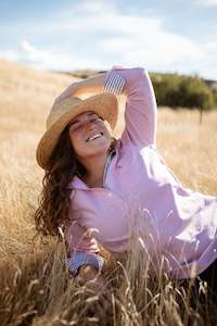 Ladies Shirts: Marcia Oxford Cotton Shirt