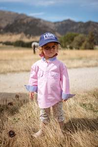 Stevie Workshirt in Pink