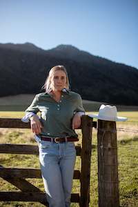 Ladies Shirts: Tess Linen Cotton Blend Shirt