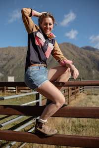 Heidi Workshirt in Multi Colour