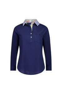Ladies Shirts: Hannah Linen Cotton Blend Shirt
