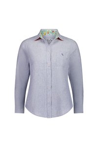 Ladies Shirts: Pip Linen Cotton Blend Shirt