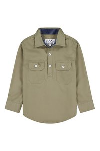 Stevie Workshirt in Olive Green