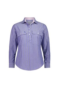Heidi Workshirt in Oxford Cotton Stripe
