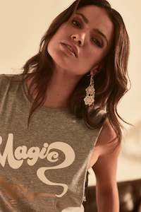 Tank: MAGIC TANK - GREY MARLE