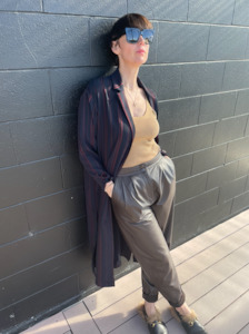 PERNILLE LEATHER TROUSER