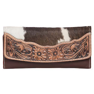 Purses Clutches: Tammy Wallet - Dark Brown