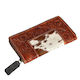 Carrie - Hand Carved Cowhide Wallet