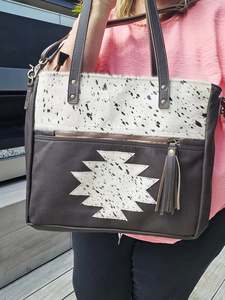 Cowhide Bags: Coco Luxe - Laptop Bag