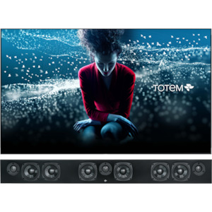 Totem - KIN Force Solution Bar - Three-channel on-wall LCR speaker