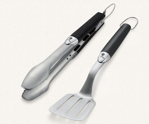 Precision Grill Tongs & Spatula Set