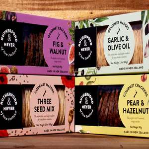Create Your Own Hamper: Gourmet Wafer Crackers - 2 options