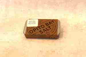 Gourmet Ingredients: Opito Bay Salt - Tin