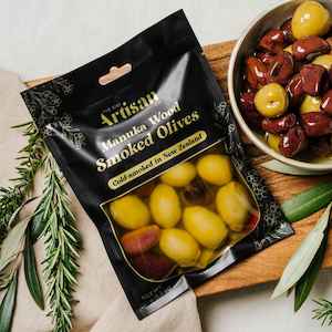 Kiwi Artisian - Manuka Wood Smoked Olives