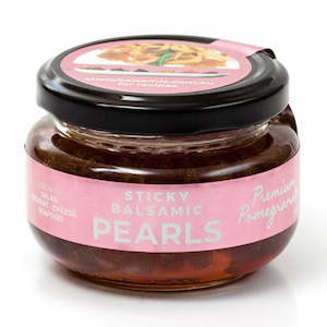 Gourmet Ingredients: Sticky Balsamic Premium Pomegranate Pearls