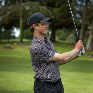 Mens Polos: MEN'S STRIPED IT POLO