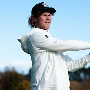 Outerwear: WHITE WAFFLE KNIT HOODIE