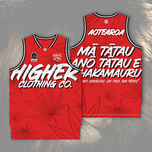 FREE OUR MINDS BBALL SINGLET