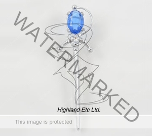 Products: Rapier - 4 colours » Kilt Pins & Cufflinks, Kilt Pins Highland Etc