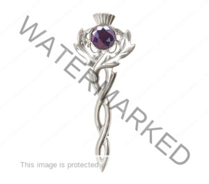 Products: Thistle - 5 colours » Kilt Pins, Kilt Pins & Cufflinks Highland Etc