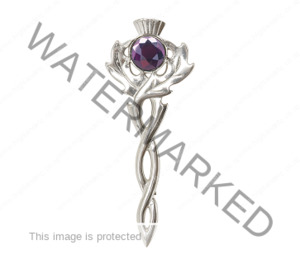 Products: Thistle - 5 colours » Kilt Pins, Kilt Pins & Cufflinks Highland Etc