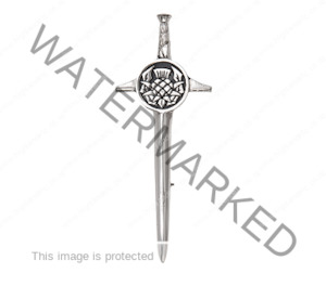 Products: Thistle kilt pin » Kilt Pins, Kilt Pins & Cufflinks Highland Etc