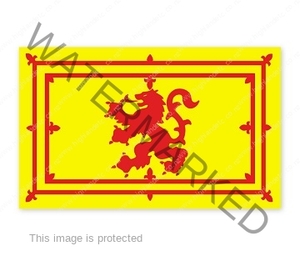 Lion rampant sticker » Patch's & Sticker's Highland Etc