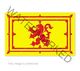 Lion rampant sticker » Patch's & Sticker's Highland Etc