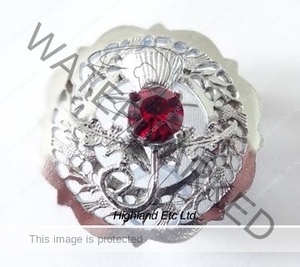 Products: Thistle - HBSP107R » Hat Brooches Highland Etc