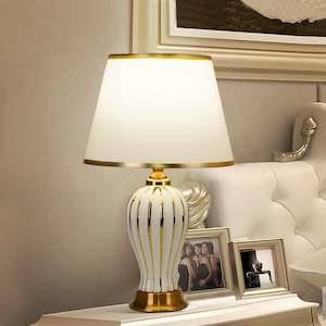 Ceramic Bedside/Table Lamp Mermaid LED