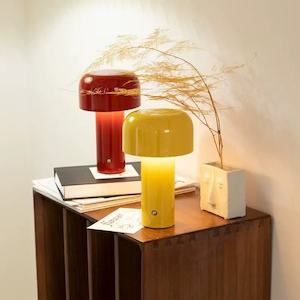 Metal Mushroom Table Lamp touch control LED